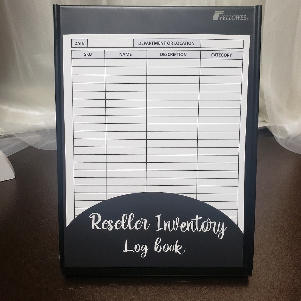 NWT Reseller Inventory Log Book by Mery Pu… - Picture 1 of 6